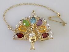14ct gold brooch for sale  LONDON