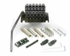 Guitarra elétrica preta Floyd Rose bloqueio especial ponte TREMOLO e porca R3 estado perfeito comprar usado  Enviando para Brazil
