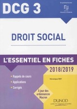 Dcg droit social d'occasion  Hennebont