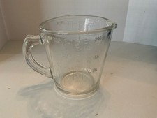 Usado, Copo medidor de vidro PYR-O-REY 240 ml/1 xícara – Vidro temperado transparente - Vintage comprar usado  Enviando para Brazil