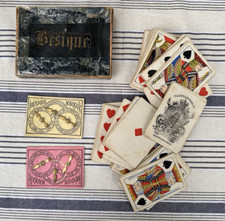 Antike kartenspiele whist gebraucht kaufen  Vaale