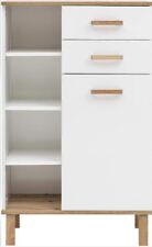 Highboard weiß glanz gebraucht kaufen  Paderborn