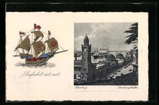 Präge hamburg landungsbrücke gebraucht kaufen  Berlin