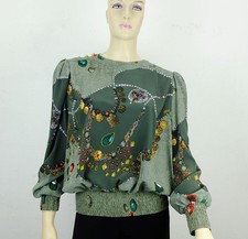Vintage bluse 80er gebraucht kaufen  Mannheim