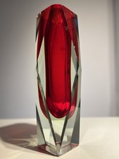 Vaso esagonale vetro usato  Rivoli