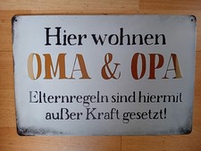 Blechschild wohnen ma gebraucht kaufen  Mulfingen