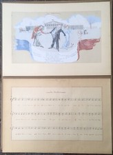 Disegno Originale Fiaba Favola Spartito Musica Senatore Ivane Atlantico 1936 comprar usado  Enviando para Brazil