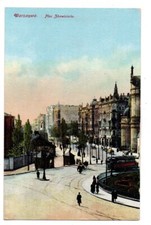 Warszawa - Plac Zbawiciela - Warszawa - Plac Zbawiciela - biegł 1915, używany na sprzedaż  Wysyłka do Poland