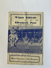 Wigan athletic ellesmere for sale  WEST DRAYTON