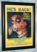 Alice cooper framed for sale  BLACKWOOD