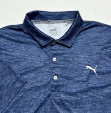 Camisa polo masculina de golfe Puma manga curta gradiente azul marinho branca GG comprar usado  Enviando para Brazil