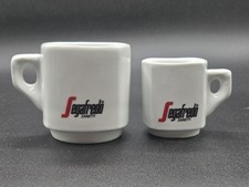 Lote de 2 xícaras de café expresso vintage Segafredo Zanetti Demitasse - Feitas na Itália, usado comprar usado  Enviando para Brazil
