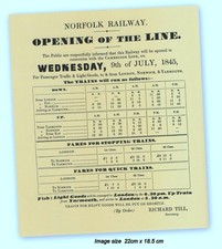 Norfolk railway grand for sale  SUTTON COLDFIELD