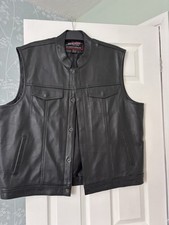leather motorcycling waistcoat for sale leather motorcycling waistcoat for sale LEICESTER