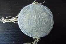Bolla papale piombo usato  Sant Agnello