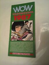 Wow vademecum 1987 usato  Reggio Emilia