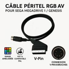 Câble péritel rgb d'occasion  Souillac