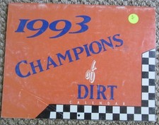 1993 Calendário de corrida Champions of Dirt frete combinado, usado comprar usado  Enviando para Brazil