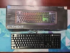 Teclado mecânico para jogos Whirlwind FX Element (na caixa) comprar usado  Enviando para Brazil