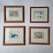 Wooden framed watercolour for sale  NEWBURY
