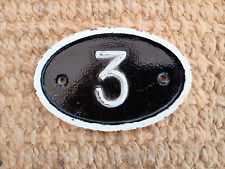 cast iron house numbers for sale  DISS