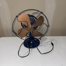 Antigo ventilador de lâmina de latão General Electric GE gaiola de latão industrial vintage comprar usado  Enviando para Brazil