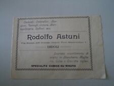 Advertising pubblicità 1909 usato  Salerno
