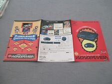 > WONDERMEGA WONDER MEGA SEGA MEGADRIVE ORIGINAL JAPAN HANDBILL FLYER CHIRASHI < comprar usado  Enviando para Brazil