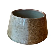 Vaso de cerâmica pequeno feito à mão tom terra bege artesanal decorativo bronzeado cerâmica comprar usado  Enviando para Brazil