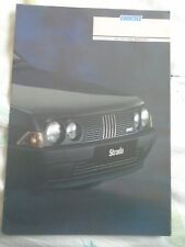 Fiat strada brochure for sale  KINGS LANGLEY