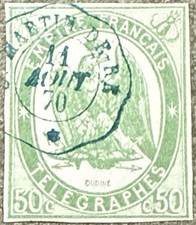 Beau timbre télégraphe d'occasion Beau timbre télégraphe d'occasion  Paris II