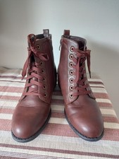 Ladies brown zip for sale  STONE