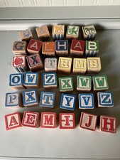Retro vintage alphabet for sale  Omaha