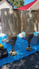 lamps vintage 2 metal for sale  Grass Valley