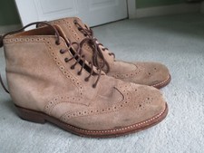 Grenson brogue tan for sale  CARSHALTON