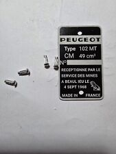 Peugeot. mobylette 102 d'occasion  Souvigny