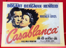 Casablanca humphrey bogart for sale  WINDSOR