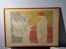 Lithographie originale toulous d'occasion  Sausset-les-Pins