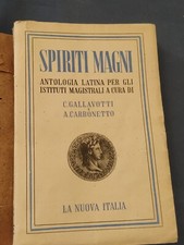 Spiriti magni antologia usato  Gualdo Tadino