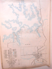 Map old original for sale  Austin