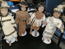 Indianer puppe porzellan gebraucht kaufen  Schorndorf