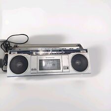 Vintage sanyo boombox d'occasion  Expédié en Belgium