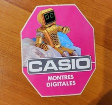 Autocollant casio ancien d'occasion  Francheville