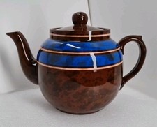 Vintage brown blue for sale  LINCOLN