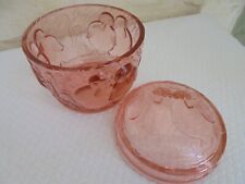 Sucrier verre rose d'occasion  Vendeuvre-du-Poitou