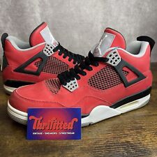 Usado, Sapato Masculino Raro Jordan 4 Retro Toro Bravo 2013 Tamanho 11.5 308497-603 Vermelho Preto OG comprar usado  Enviando para Brazil