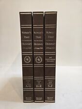 Webster's Third New International Dictionary UNABRIDGED & Seven Language 3 Vols comprar usado  Enviando para Brazil