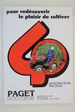 Prospectus brochure microtract d'occasion  Auneau