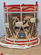 Regimental miniature drum for sale  ALNESS