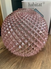 Elodie faceted glass for sale  STOCKPORT